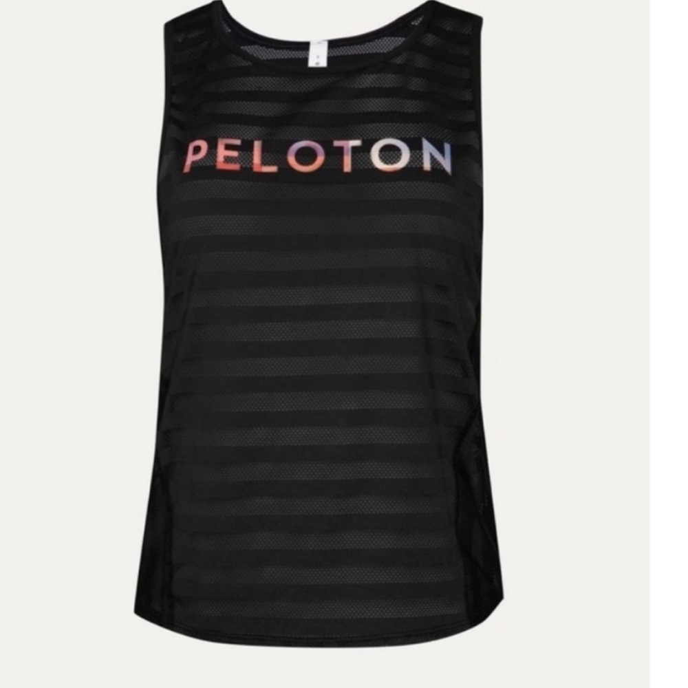 17. Peloton Lululemon Together We go Far Tank Mesh